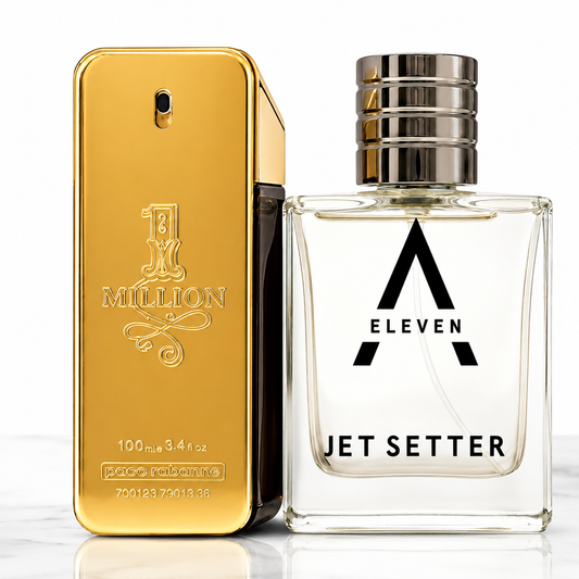 A Eleven - JET SETTER Inspired By Paco Rabbane one Million Perfume ( Worn by Ed Sheeran ) Eau De Parfum