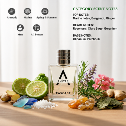 A Eleven - CASCADE Inspired By Giorgio Armani Acqua Di Gio Eau De Parfum
